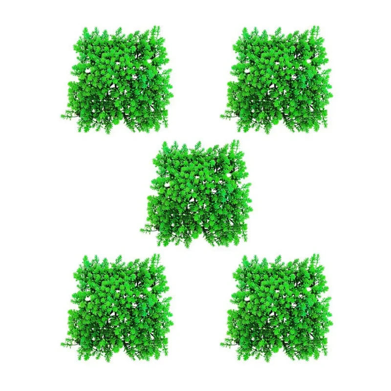 چمن مصنوعی مدل آکواریوم کد Cv3 سایز 26×26 سانتی متر بسته 5 عددی