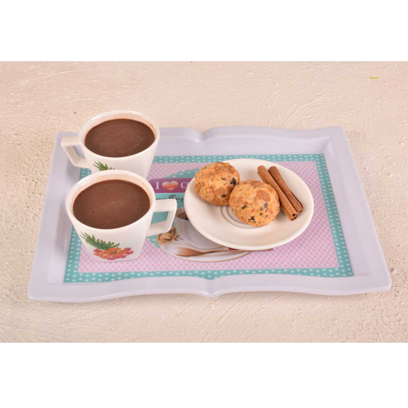 سینی مدل الگانت طرح Coffee