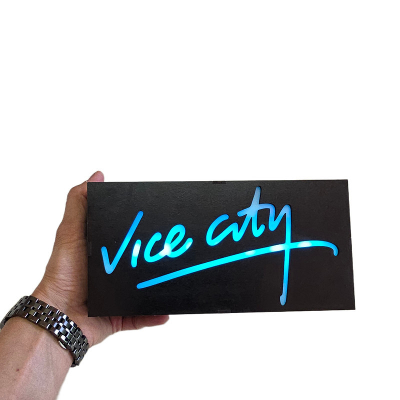 لایت باکس گیمینگ نئومی شاپ مدل Vice City