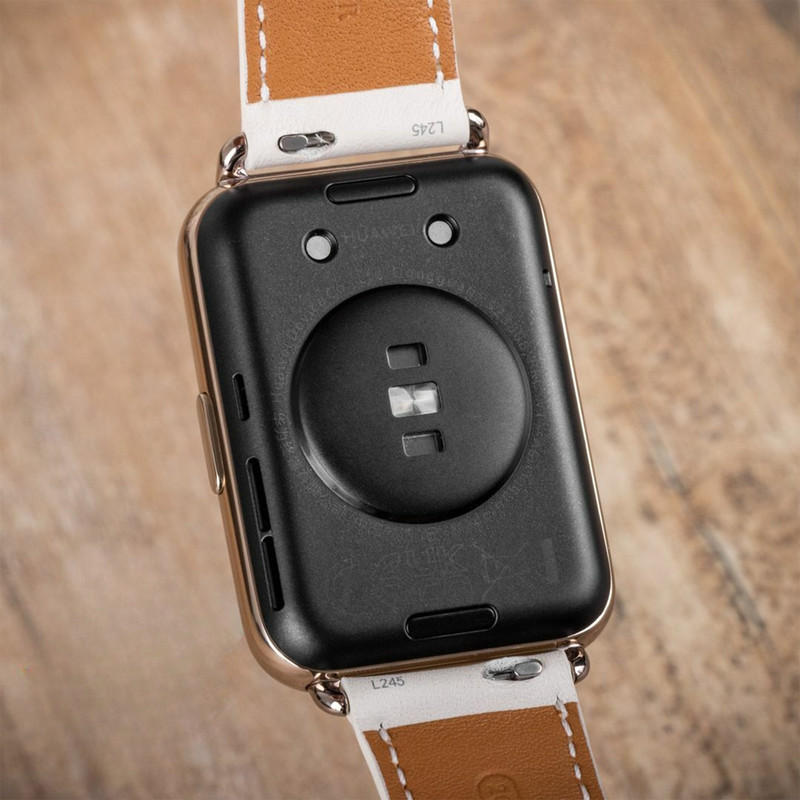 ساعت هوشمند هوآوی مدل WATCH FIT 2 Classic Edition بند چرمی