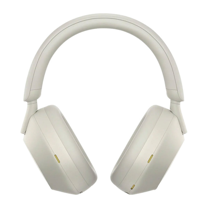 هدفون بی‌سیم سونی مدل WH-1000XM5 با نویز کنسلینگ فعال (ANC)، درگاه شارژ USB Type-C، دارای 4 میکروفون با فناوری Beamforming، پشتیبانی از دستیار صوتی، قابلیت اتصال همزمان به دو دستگاه