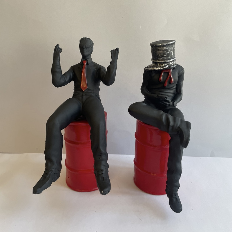 مجسمه مدل بادیگارد مجموعه ۳ عددی