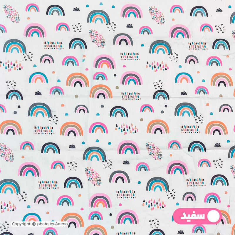 رو بالشی آدنو مدل رنگین کمان کد FI29 بسته 2 عددی
