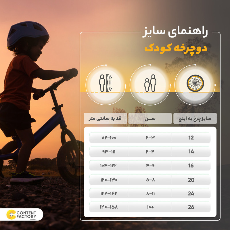 دوچرخه کودک مدل ویرا اسپرت سایز طوقه 12