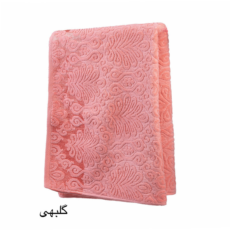 حوله حمام هنرمند مدل سلطنتی سایز 100x165 سانتی متر