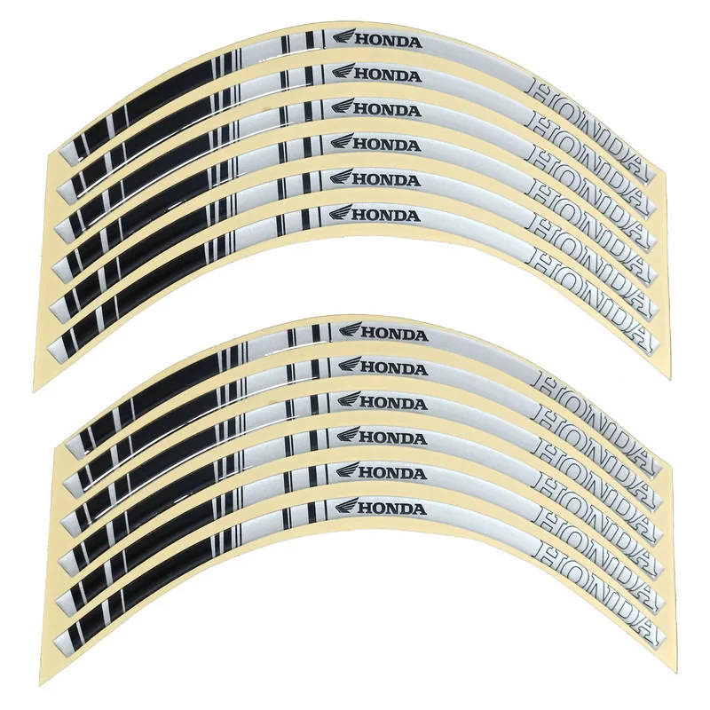 پد برچسب دور رینگ موتور سیکلت وارون مدل W-40-WH مناسب برای هوندا کلیک بسته 12 عددی