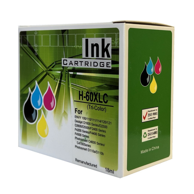 کارتریج پرینتر رنگی مدل HP-60XL