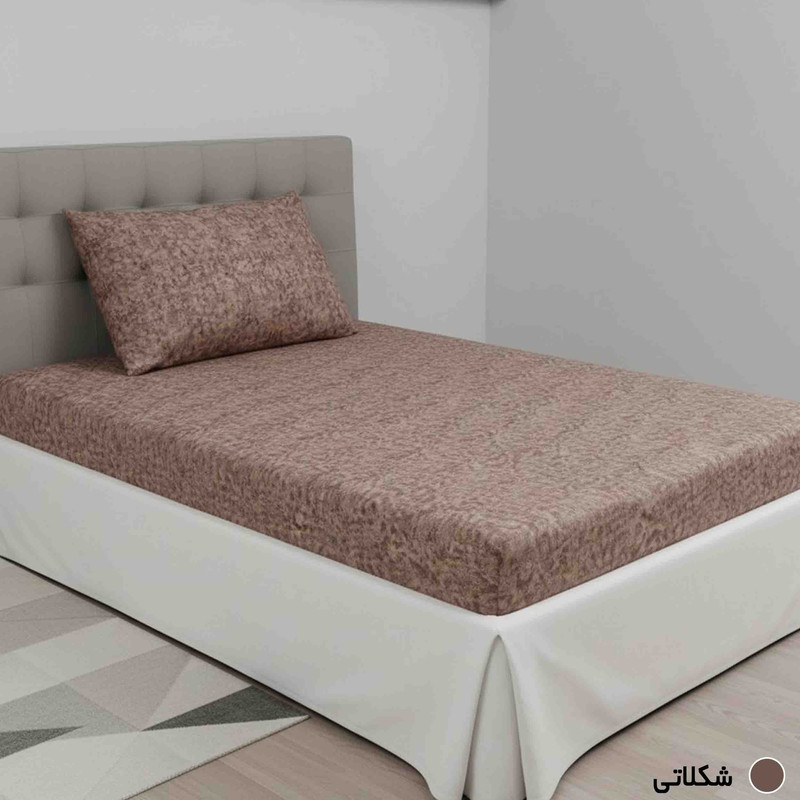 سرویس ملحفه 1 نفره 2 تکه مانیکاهوم مدل پتینه پلاس patine plus