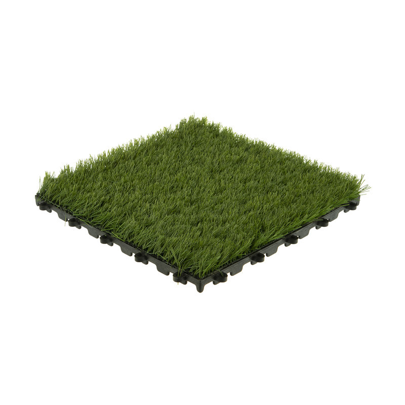 چمن مصنوعی مدل تایل کلیک سایز 30x30 سانتی متر