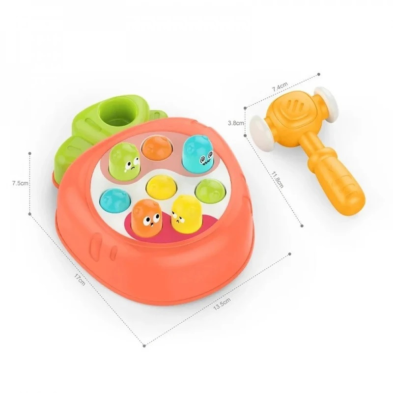 اسباب بازی هانگر مدل چکش و هویج کد HE8074