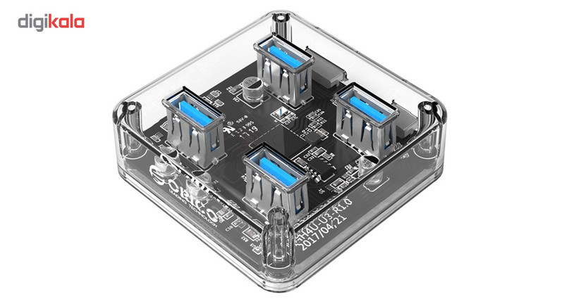 هاب USB 3.0 چهار پورت اوریکو مدل MH4U-U3