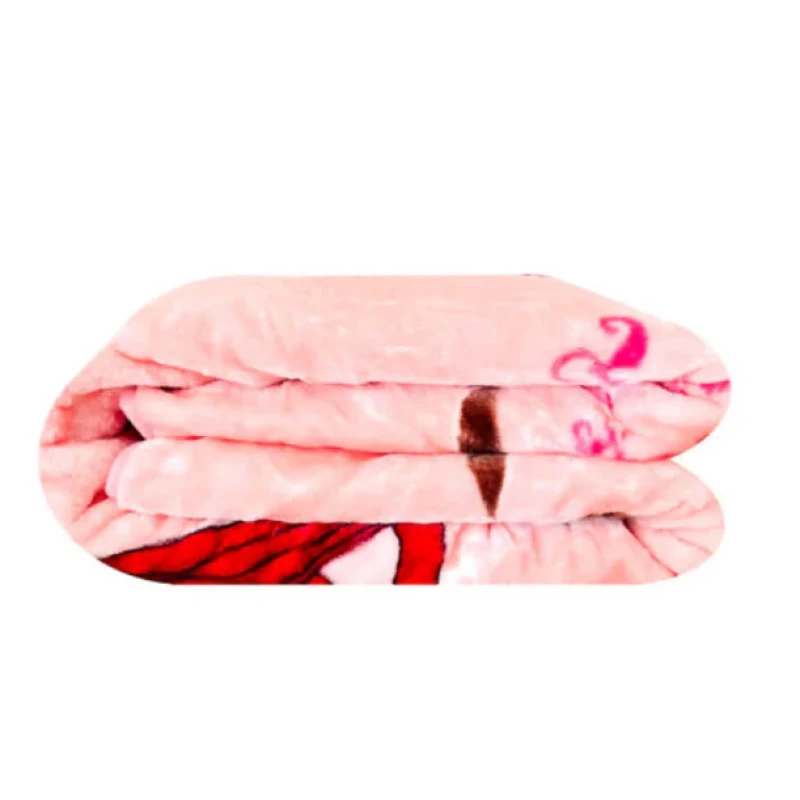 پتو 1 نفره گلبافت مدل عروسکی برتر سایز 140x200 سانتی‌متر