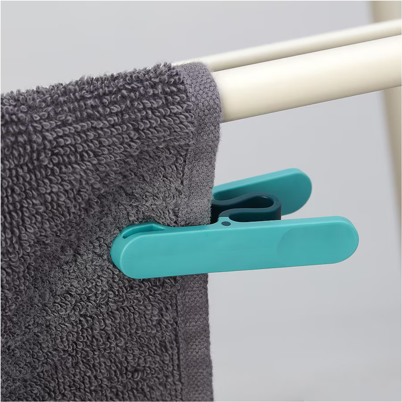 گیره لباس ایکیا مدل SLIBB کد 99005 بسته 8 عددی