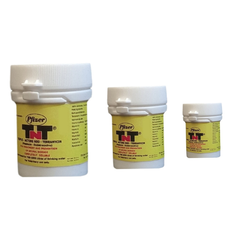 مکمل تی اِن تی پرندگان زینتی پی فایزر مدل TNT کد T0025 وزن 20 گرم مجموعه 3 عددی