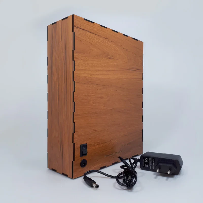چراغ خواب مدل نایت باکس سه بعدی طرح شب مهتابی کد SD42