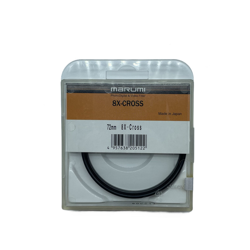 فیلتر لنز مارومی مدل STAR 8X-CROSS-72MM