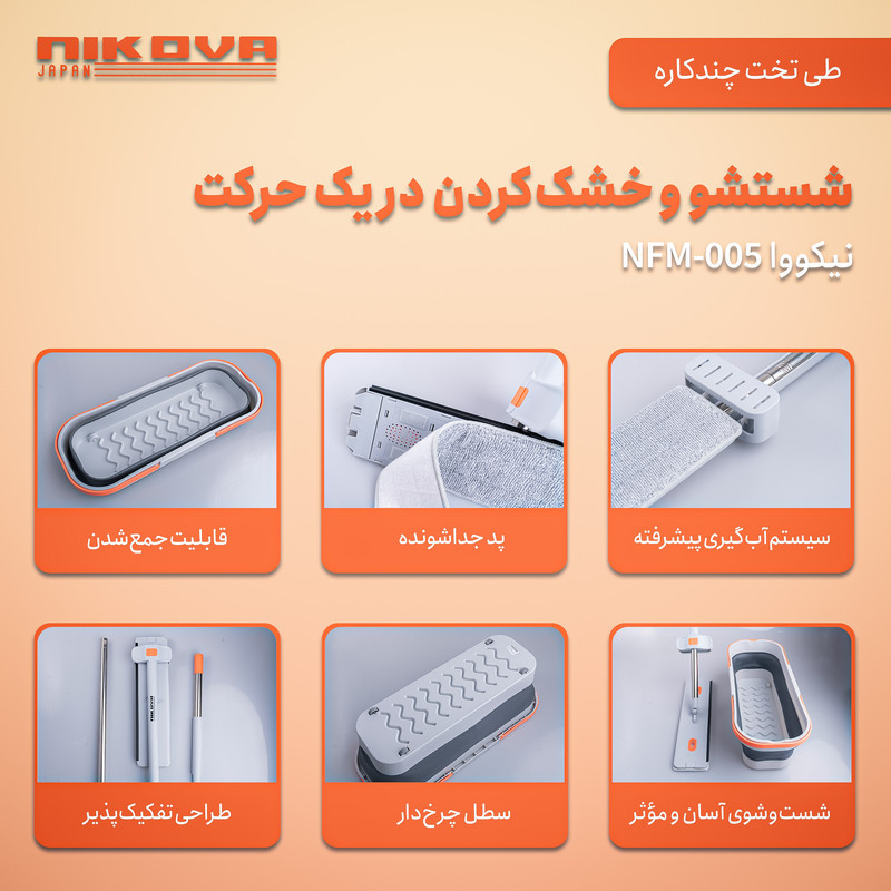 طی زمین شوی نیکووا مدل NFM-005