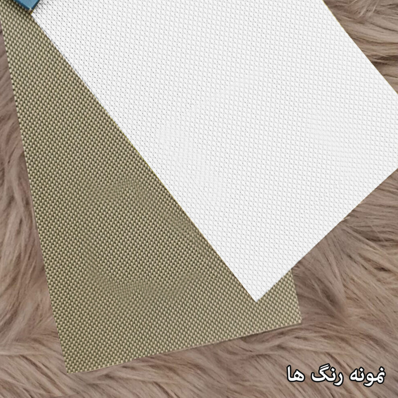 پرده شید برقی زیو مدل اسکرین سایز 280×100 سانتی‌ متر