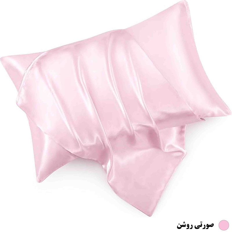 روبالشی مانیکاهوم مدل ساتن ابریشم سایز 50*70 سانتی متر