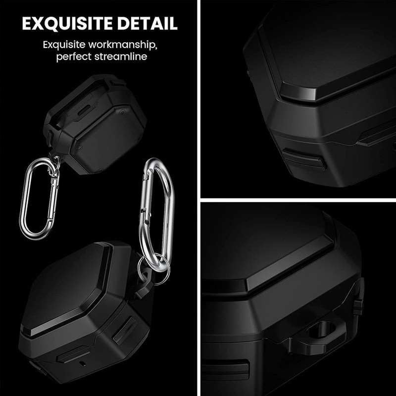 کاور اسپایدر مدل Eggshell OPN Lock مناسب برای کیس هدفون سامسونگ Galaxy Buds Live  Buds Pro  Buds 2  Buds 2 Pro