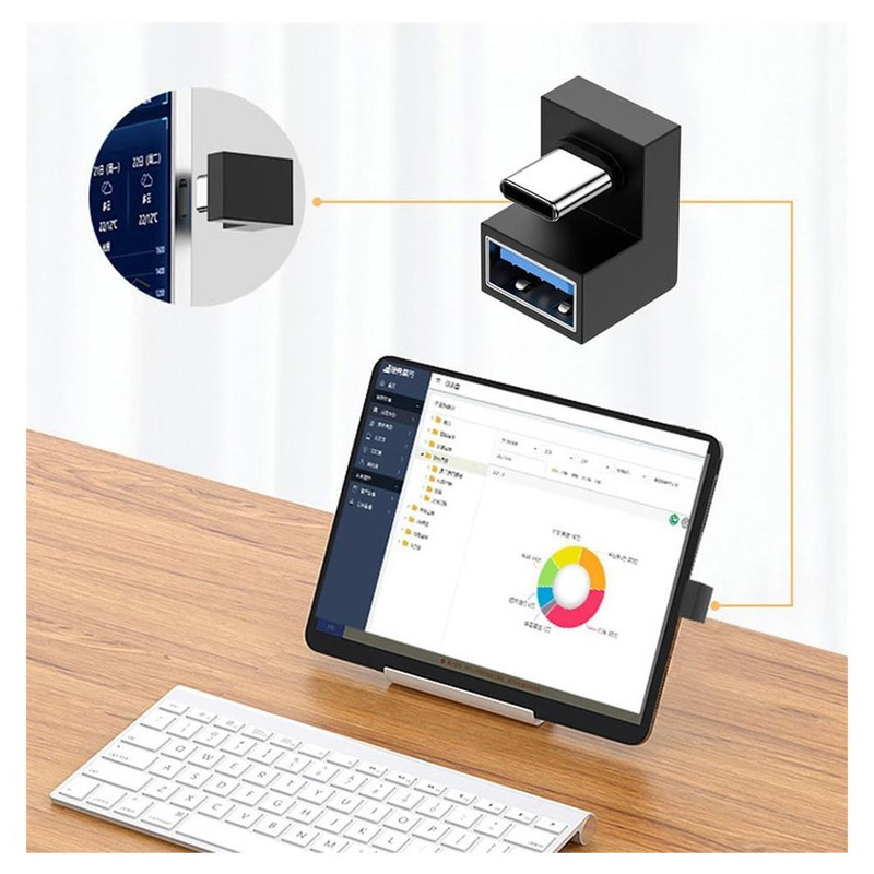 مبدل USB به USB-C مدل MC180