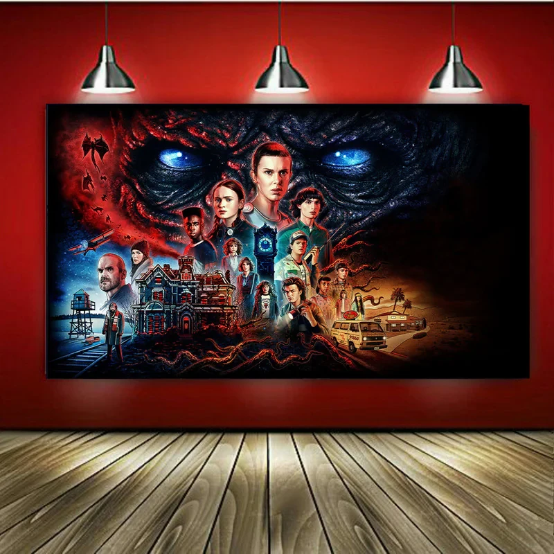 پوستر طرح سریال Stranger Things کد AR17250