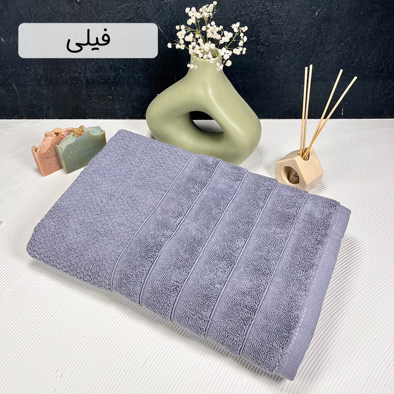 حوله حمام دنیز طرح پینار سایز 100 * 155 سانتی متر
