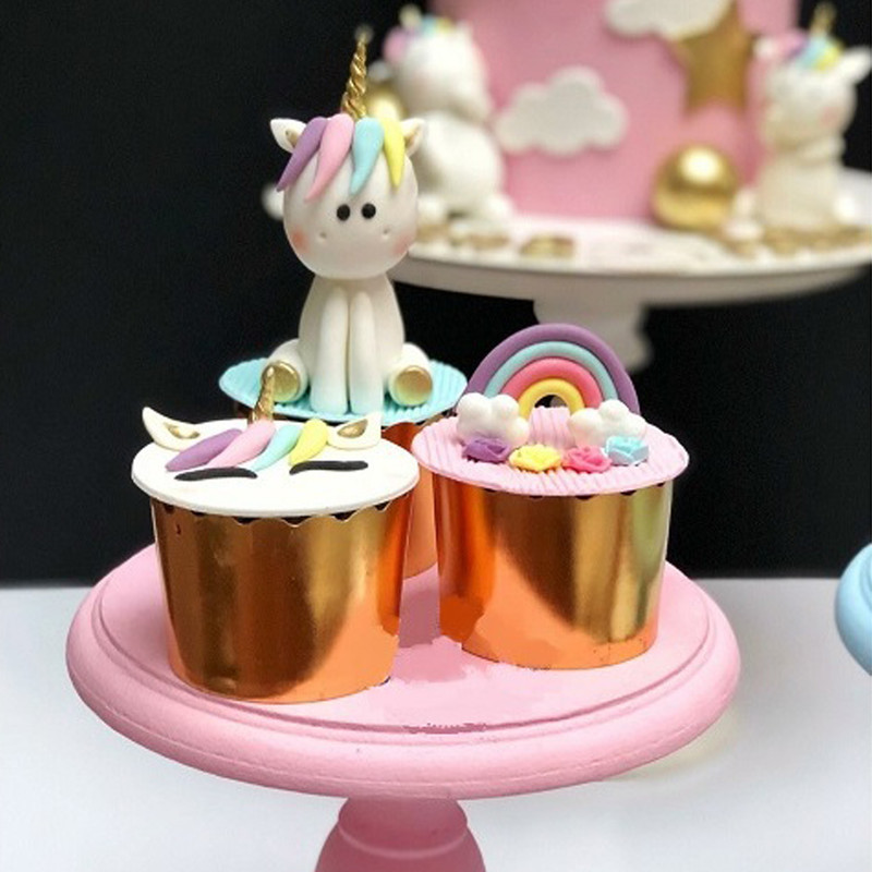 کپسول کاپ کیک مدل لیزری بسته 25 عددی