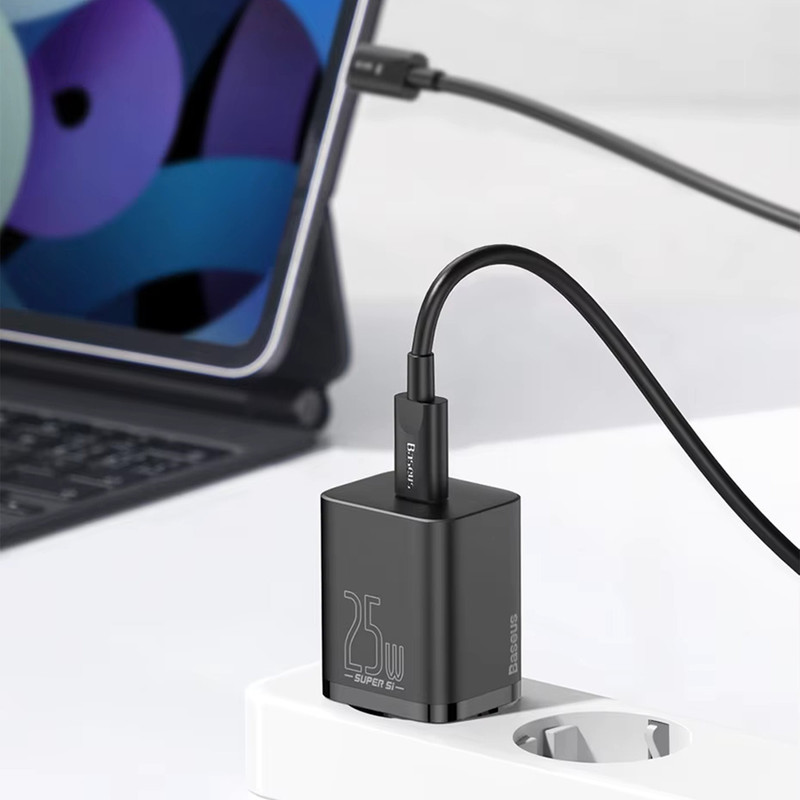 شارژر دیواری 25 وات بیسوس مدل GaN5 Mini