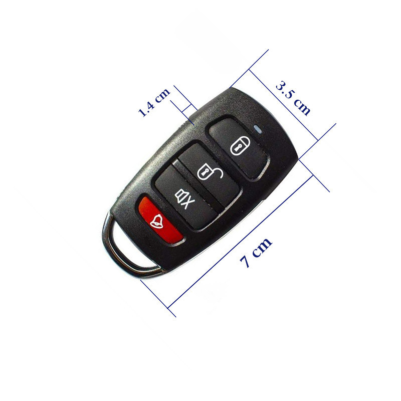 ریموت دزدگیر خودرو چیکال مدل 315 کد P-437 بسته 2 عددی