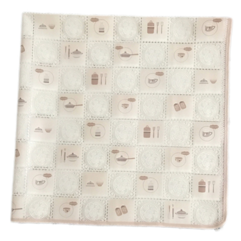 سفره 4 نفره مدل رویال طرح گیپور کد 04 سایز 100×100 سانتی متر
