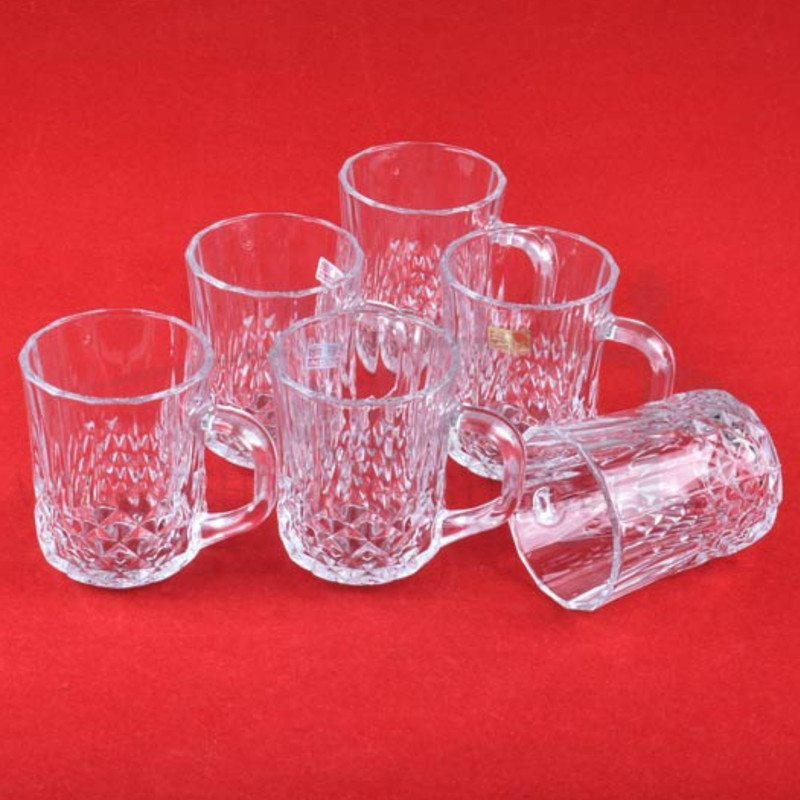 استکان شیشه و بلور اصفهان مدل NIKA بسته 6 عددی