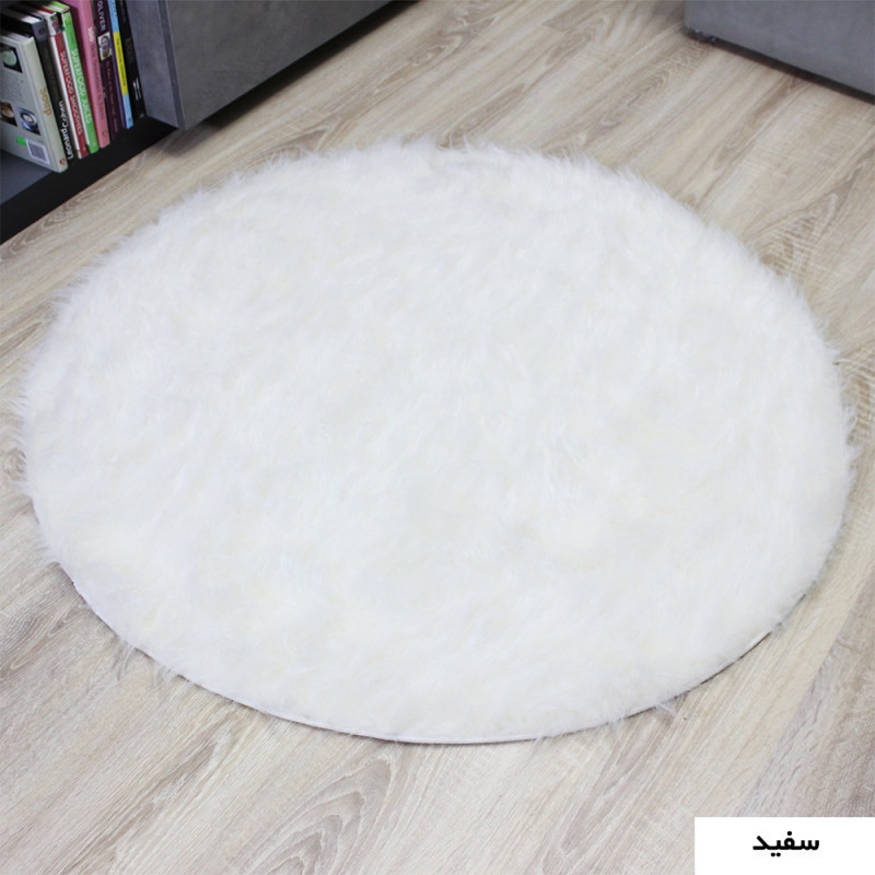 پادری هیراد هوم فرنشینگ طرح خز فانتزی سایز 100×100 سانتی متر