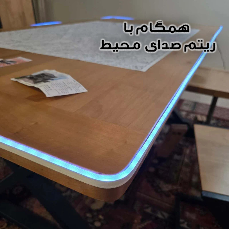 ریسه نئون لومیز مدل APP-5M RGB طول ۵ متر به همراه آداپتور