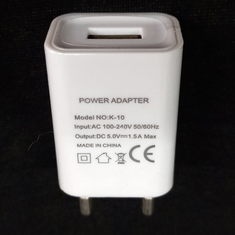 شارژر دیواری 5 وات مدل K-10  دو پین