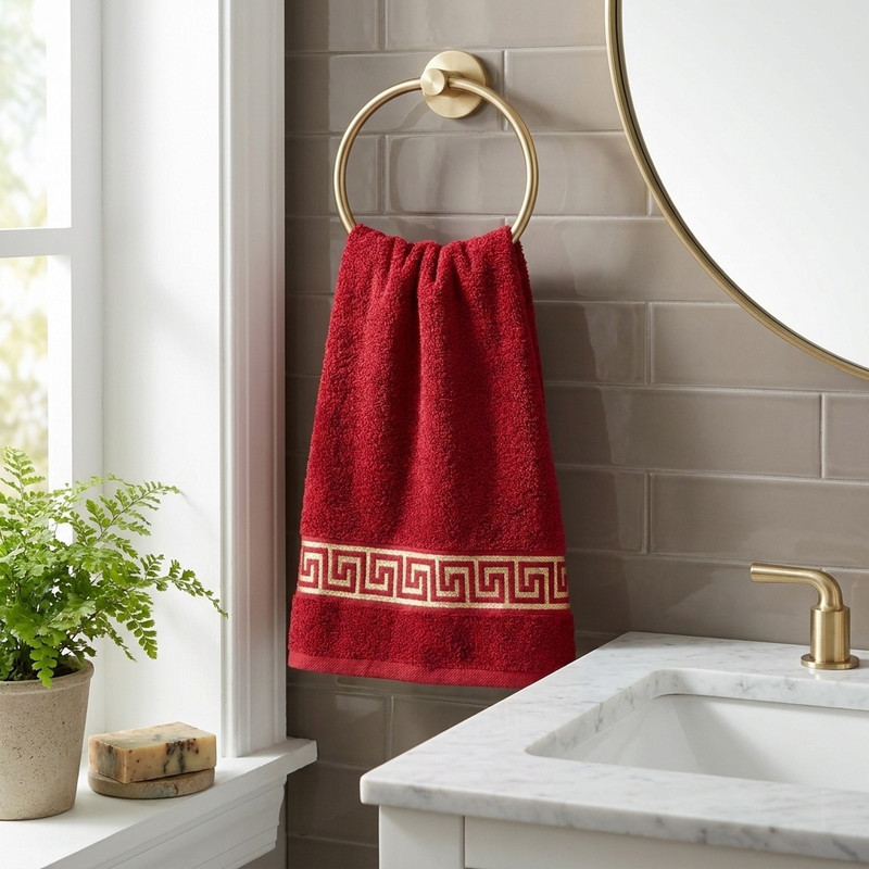 حوله دستی آذرریس تبریز کد 142 سایز 40 × 75 سانتی متر