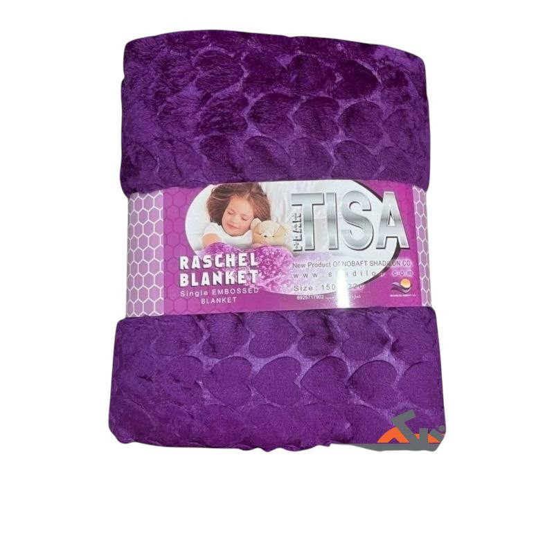 پتو مسافرتی تیسا مدل ژله ای سایز 200*220 سانتی متر