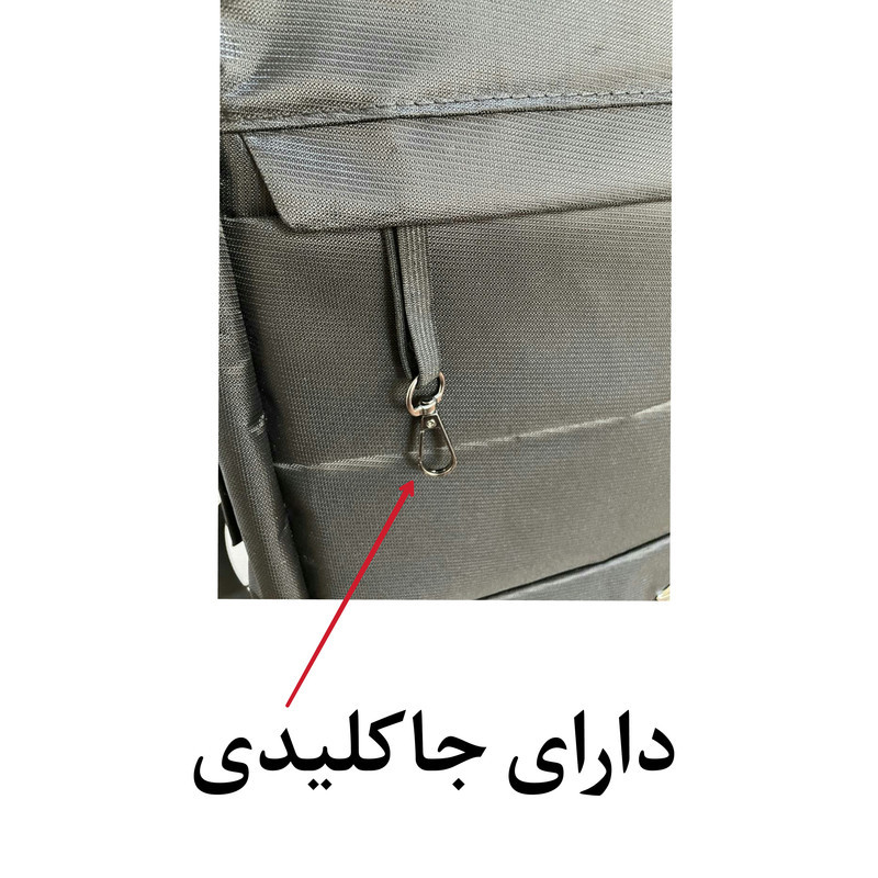 کوله پشتی لپ تاپ تنسر مدل دنا کد 117مناسب برای لپ تاپ 15.6 اینچی