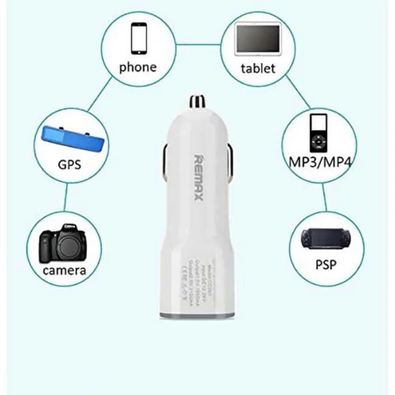 شارژر فندکی ریمکس مدل Exact Charge