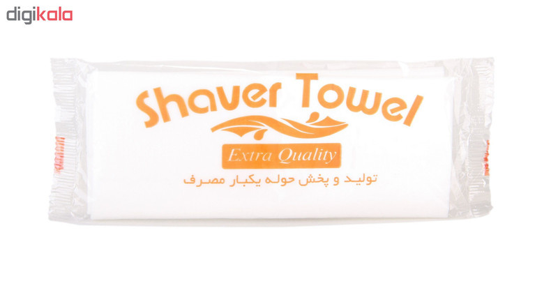 حوله یکبار مصرف شاور مدل 65G40*80 بسته 100 عددی