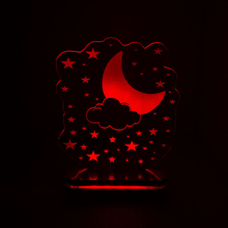 چراغ خواب سان لیزر طرح آسمان شب مدل تک رنگ