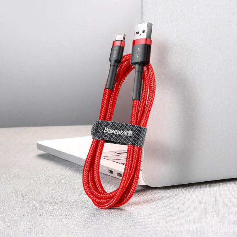 کابل تبدیل USB به USB-C باسئوس مدل Cafule طول 0.5 متر