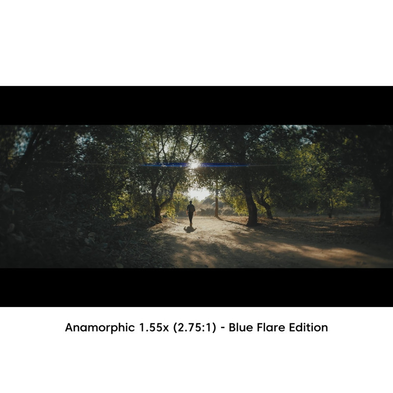 لنز کلیپسی موبایل سندمارک مدل Anamorphic 1.55x (Blue Flare)