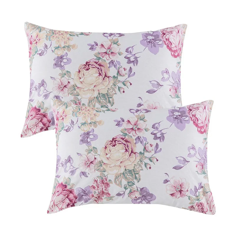روبالشی انگلیش هوم طرح Autumn Flowers بسته 2 عددی