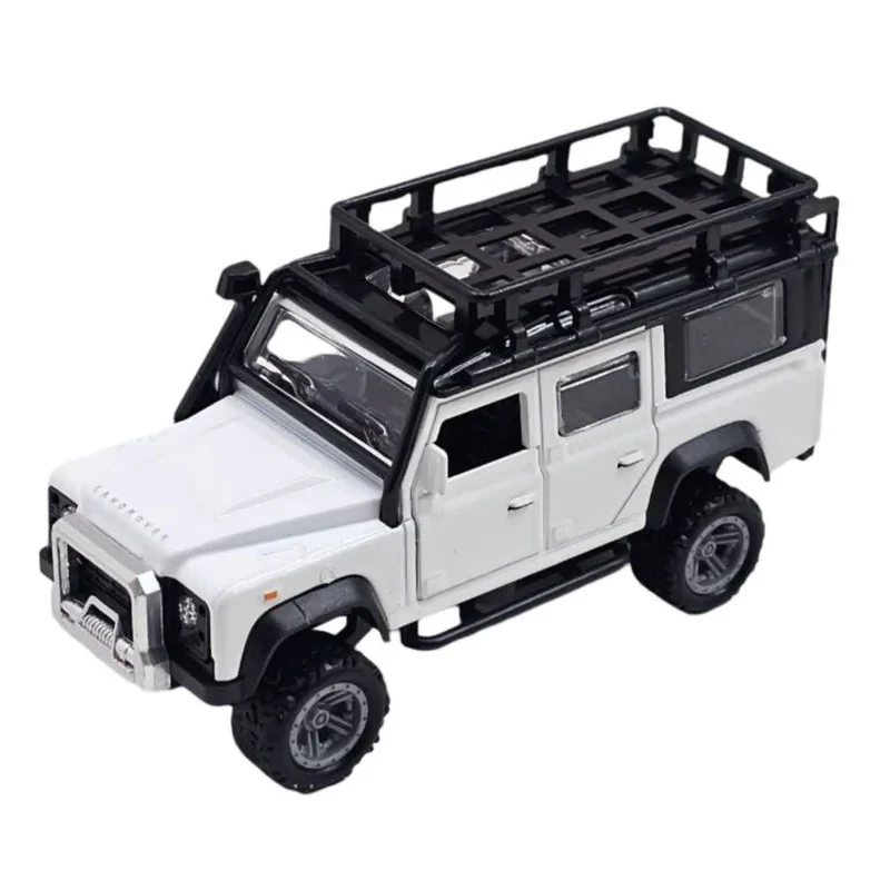 ماشین بازی ناب سل مدل لندروور فلزی چراغدار موزیکال Land Rover CAR with lights and music