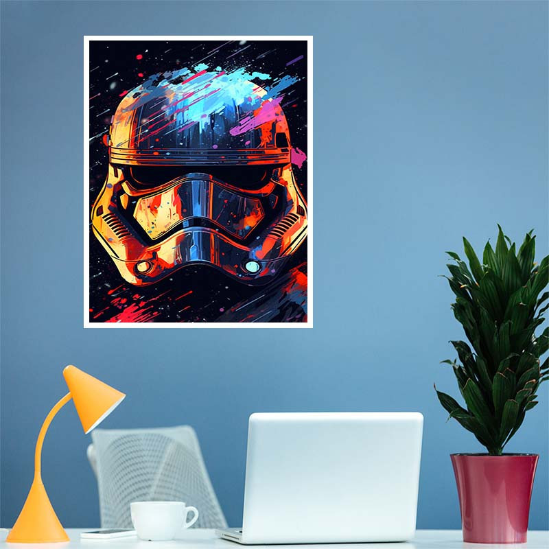 پوستر کارنيکا طرح جنگ ستارگان Star Wars کد 64493 مجموعه 8 عددی