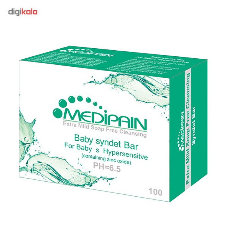 صابون بچه مدیپین مدل Extra Mild Soap Free Cleansing مقدار 100 گرم