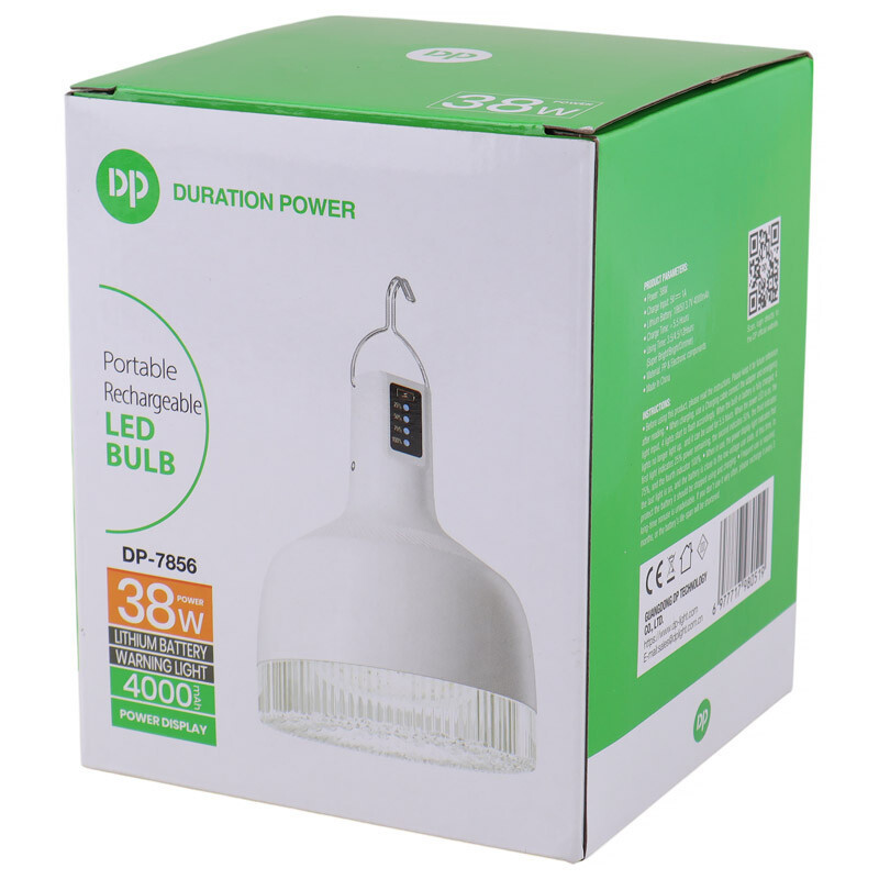 چراغ آویز چادر دی پی مدل DP-7856 38W با نور مهتابی