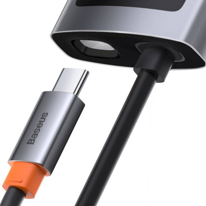 هاب 4 پورت USB-C باسئوس مدل Metal Gleam Series