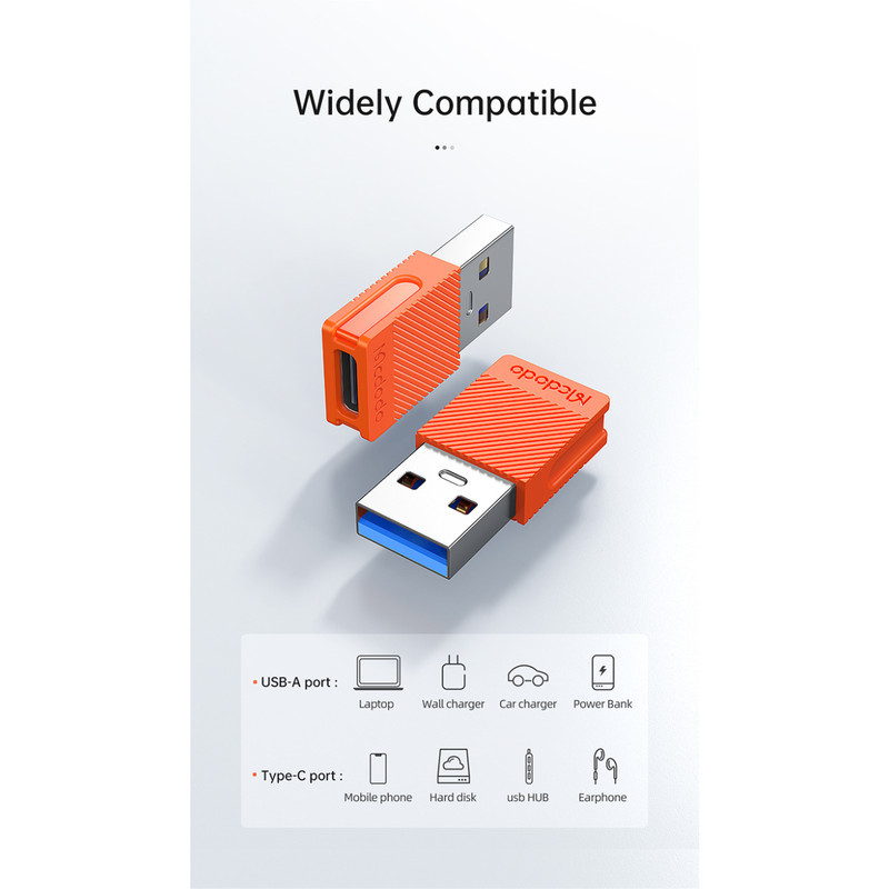 مبدل USB-C به USB3.0 مک‌دودو مدل MCT202